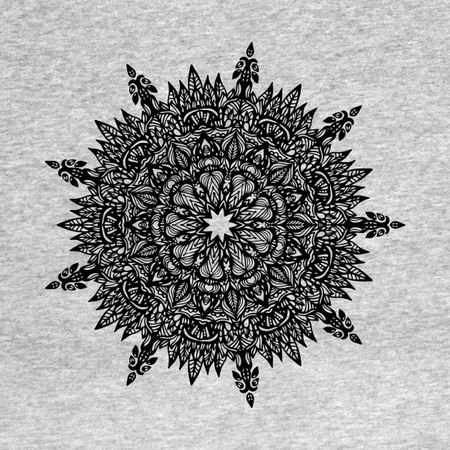 Beautiful Mandala Richly Detailed Art Graphic GC-001 by GraphicCharms